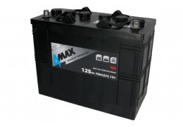 Стартов акумулатор 4MAX 125AH 750A HD 12V Д+