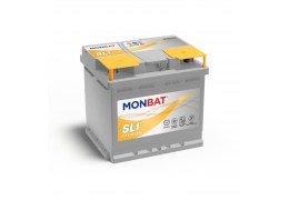 СТАРТОВ АКУМУЛАТОР 54AH MONBAT SLI PREMIUM СЕРИЯ 540A Д+