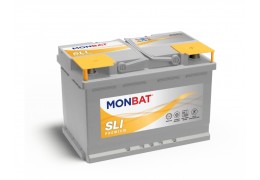 СТАРТОВ АКУМУЛАТОР 74AH MONBAT SLI PREMIUM 680A Д+