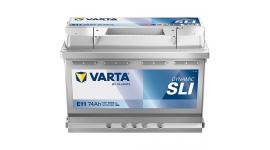 СТАРТОВ АКУМУЛАТОР 74AH VARTA  DYNAMIC SLI 680A ...