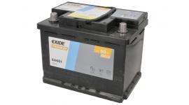 СТАРТОВ АКУМУЛАТОР Exide 60Ah 600A Л+...