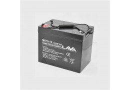 ТЯГОВ АКУМУЛАТОР 12V/75Ah DEEP CYCLE LAVA