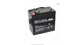 ТЯГОВ АКУМУЛАТОР 12V/55Ah DEEP CYCLE LAVA