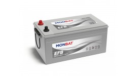 СТАРТОВ АКУМУЛАТОР 240AH MONBAT EFB SHD 1300A Л+