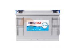 AGM ТЯГОВ АКУМУЛАТОР 100AH MONBAT DEEP CYCLE  Д+
