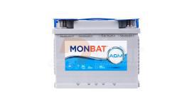 AGM ТЯГОВ АКУМУЛАТОР 60AH MONBAT DEEP CYCLE Д+ 12V