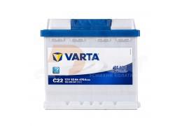 СТАРТОВ АКУМУЛАТОР 52AH VARTA BLUE DYNAMIC 470A Д+