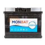 СТАРТОВ АКУМУЛАТОР 60AH AGM START/STOPMONBAT 640A Д+