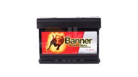 СТАРТОВ АКУМУЛАТОР 63AH BANNER POWER BULL PRO 620A Д+