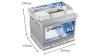 СТАРТОВ АКУМУЛАТОР 52ah VARTA SILVER DYNAMIC 520A Д+ 