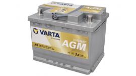 AGM СТАРТ-СТОП АКУМУЛАТОР 60AH VARTA  DYNAMIC AG...