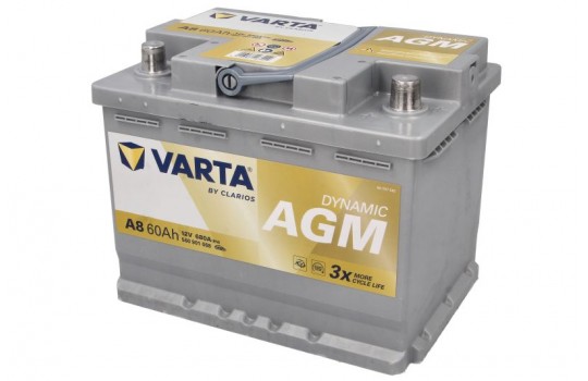 Подбран акумулатор VARTA