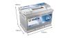 СТАРТОВ АКУМУЛАТОР 77ah VARTA SILVER DYNAMIC 780A Д+ 
