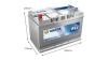 СТАРТОВ АКУМУЛАТОР 95ah VARTA BLUE DYNAMIC ASIA 830A Л+ 