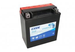 МОТО АКУМУЛАТОР EXIDE 12V 18Ah YTX20CH-BS L+