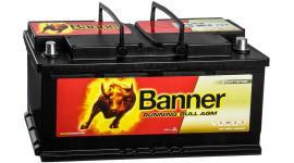 АКУМУЛАТОР AGM СТАРТ-СТОП 105AH BANNER RUNNING BULL 950A Д+