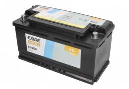 СТАРТОВ АКУМУЛАТОР 95ah Exide 800A Д+