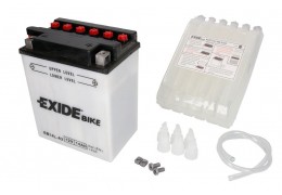 СТАРТОВ АКУМУЛАТОР EXIDE 14Ah 145A YB14L-A2 12V Д+