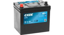 СТАРТ-СТОП АКУМУЛАТОР Exide 60Ah 520A Л+...
