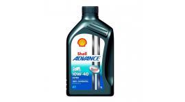 Моторно масло за 4-тактови двигатели Shell Advance 4T Ultra 10W40 1 литър
