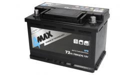 Стартов акумулатор 4MAX EFB 72AH 760A 12V Д+
