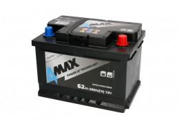 Стартов акумулатор 4MAX 62AH 550A 12V Д+
