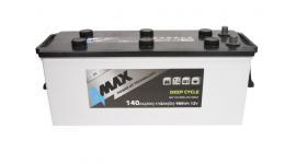 ТЯГОВ АКУМУЛАТОР 4MAX 140AH 980A 12V DEEP CYCLE ...