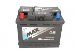 Стартов акумулатор 4MAX 60AH 510A 12V Л+