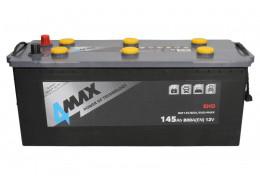 Стартов акумулатор 4MAX SHD 145AH 800A 12V Л+
