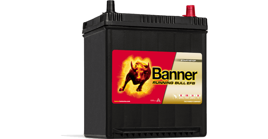 СТАРТ-СТОП АКУМУЛАТОР 38AH BANNER RUNNING BULL EFB 400A ASIA Д+ 