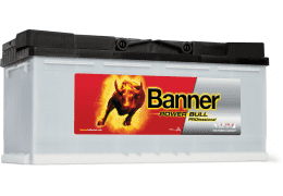 СТАРТОВ АКУМУЛАТОР 110ah BANNER POWER BULL PRO 900A Д+ 