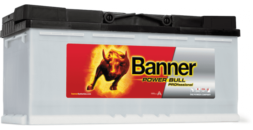 СТАРТОВ АКУМУЛАТОР 110ah BANNER POWER BULL PRO 900A Д+  