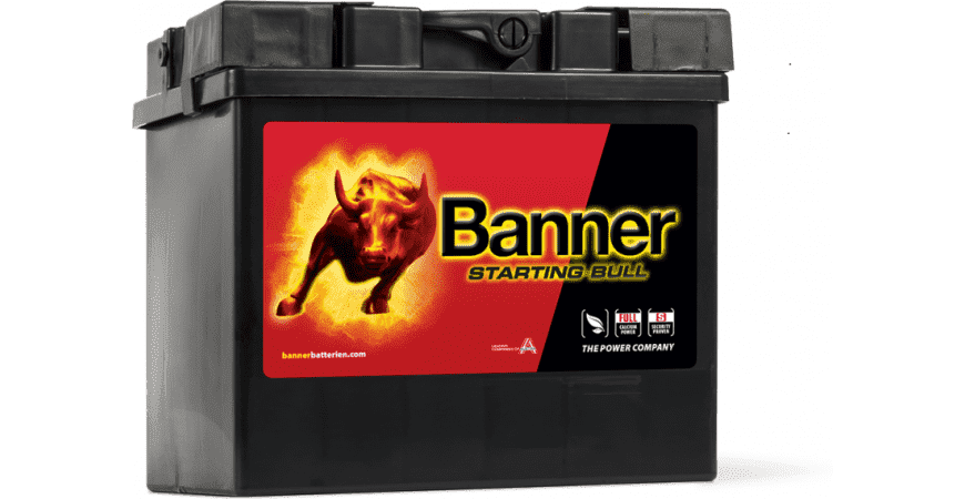 СТАРТОВ АКУМУЛАТОР 30ah BANNER STARTING BULL 300A Л+ 