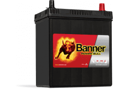 СТАРТОВ АКУМУЛАТОР 40ah BANNER POWER BULL 330A ASIA Л+