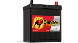 СТАРТОВ АКУМУЛАТОР 40ah BANNER POWER BULL 330A ASIA 