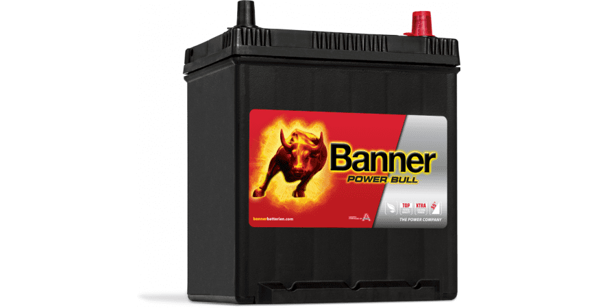 СТАРТОВ АКУМУЛАТОР 40ah BANNER POWER BULL 330A ASIA  