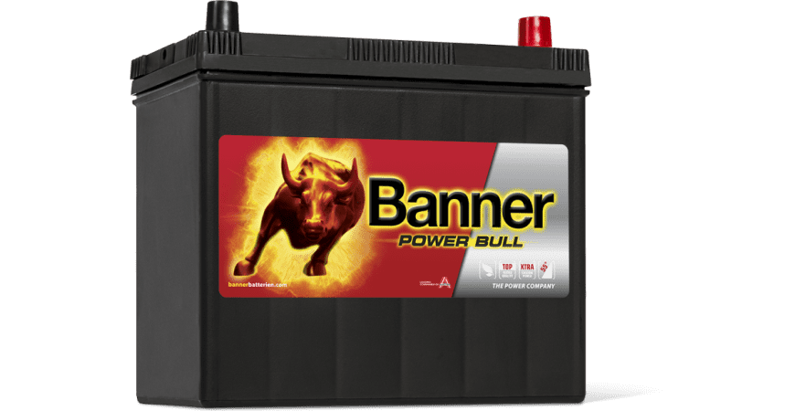 СТАРТОВ АКУМУЛАТОР 45ah BANNER POWER BULL 390A ASIA Л + 