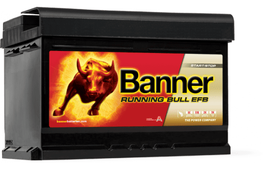 СТАРТОВ АКУМУЛАТОР 75ah BANNER RUNNING BULL EFB PRO 700A Д+