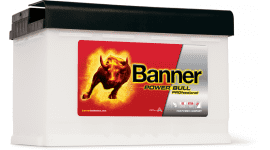 СТАРТОВ АКУМУЛАТОР 84AH BANNER POWER BULL PRO 760A Д+ 