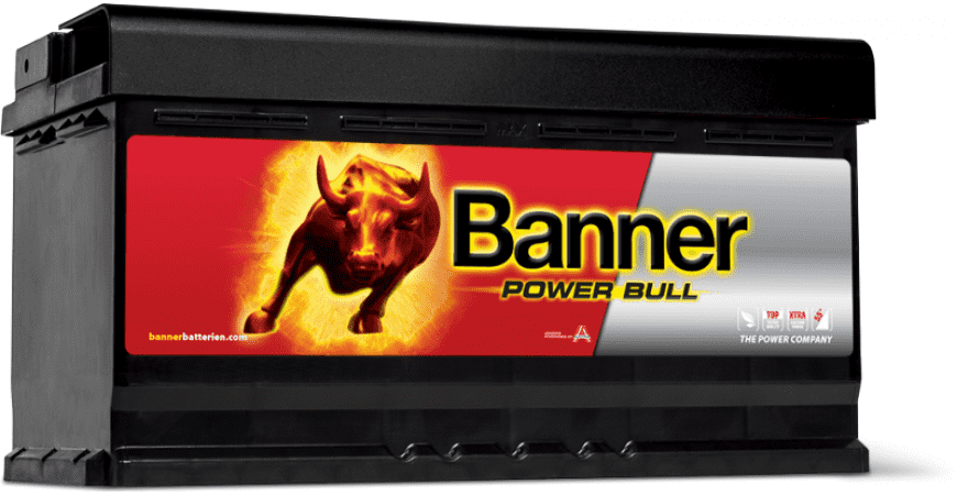 СТАРТОВ АКУМУЛАТОР 95ah BANNER POWER BULL 760A Д+  