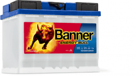 ТЯГОВ АКУМУЛАТОР BANNER ENERGY BULL 60AH 50A Д+
