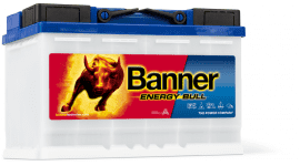 ТЯГОВ АКУМУЛАТОР BANNER ENERGY BULL 75AH 680A Д+