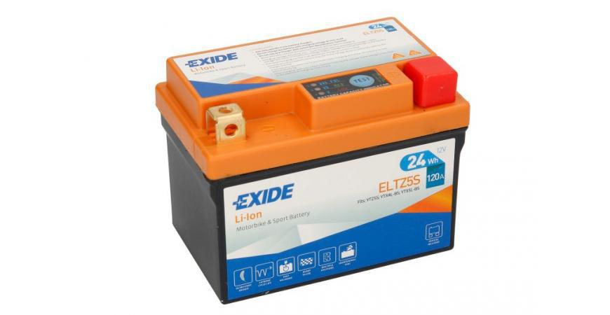 Акумулатор EXIDE 24Wh 120A ELTZ5S Li-ion 12V Д+ 