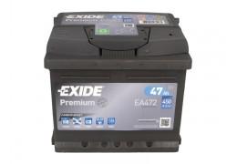 СТАРТОВ АКУМУЛАТОР 47ah Exide 450A Д+