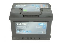 СТАРТОВ АКУМУЛАТОР 61ah Exide 600A Д+