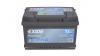 СТАРТОВ АКУМУЛАТОР 72ah Exide 720A Д+ 