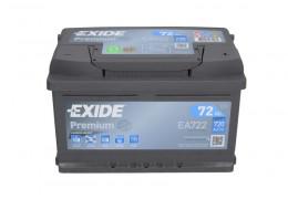 СТАРТОВ АКУМУЛАТОР 72ah Exide 720A Д+