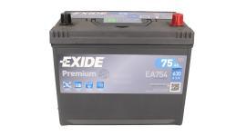 СТАРТОВ АКУМУЛАТОР 75ah Exide 630A Д+