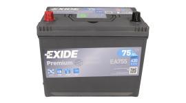 СТАРТОВ АКУМУЛАТОР 75ah Exide 630A Л+ 
