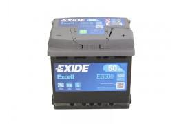 СТАРТОВ АКУМУЛАТОР Exide 50Ah 450A Д+